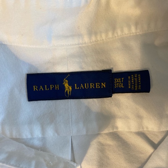 Ralph Lauren Mens NWT 3xl Short Sleeved Shirt With Stylized Embroidery - Picture 6 of 6